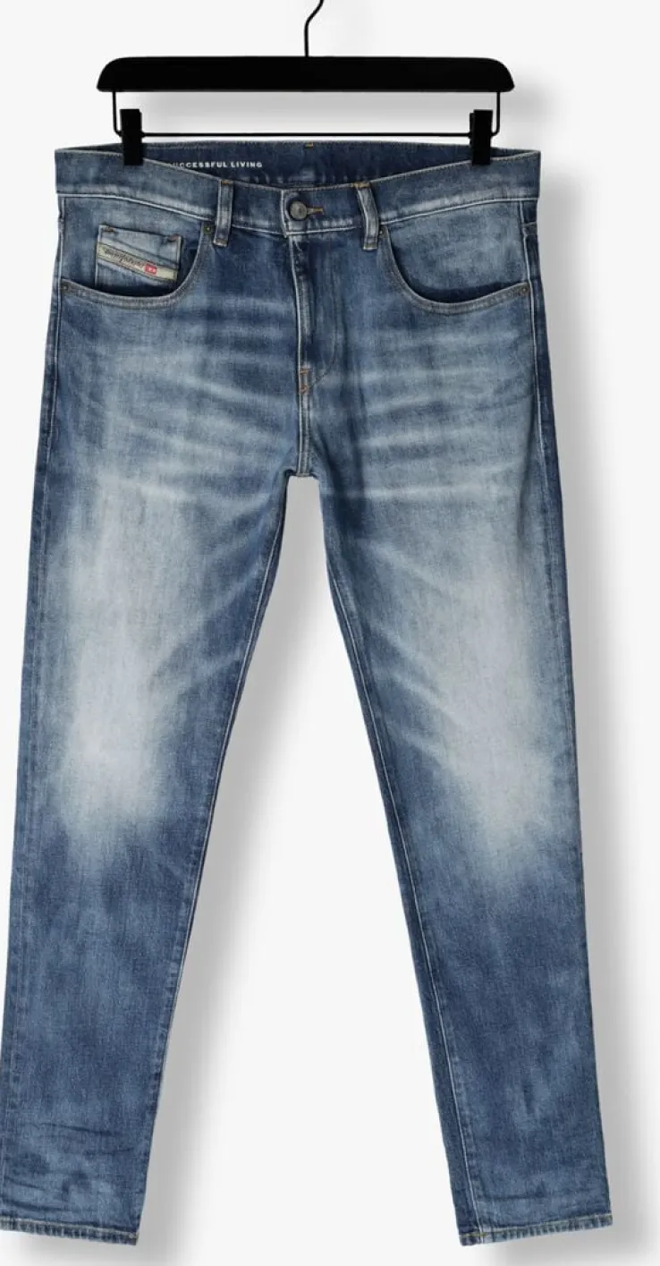 blauwe diesel slim fit jeans 2019 d-strukt