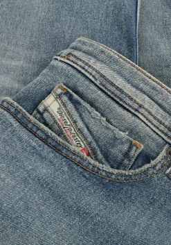 blauwe diesel straight leg jeans 2023 d-finitive