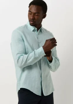 blauwe drykorn casual overhemd ramis 126106