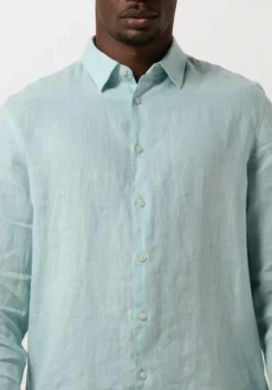 blauwe drykorn casual overhemd ramis 126106