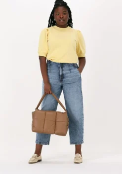 blauwe drykorn mom jeans mind