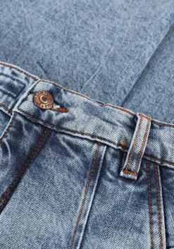 blauwe drykorn mom jeans mind