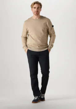 blauwe drykorn pantalon fago