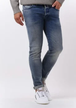 blauwe drykorn slim fit jeans jaz 260165
