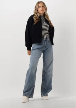 blauwe drykorn straight leg jeans medley