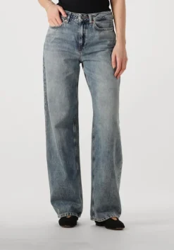 blauwe drykorn straight leg jeans medley