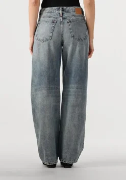 blauwe drykorn straight leg jeans medley
