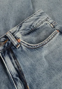blauwe drykorn straight leg jeans medley