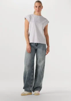 blauwe drykorn straight leg jeans medley