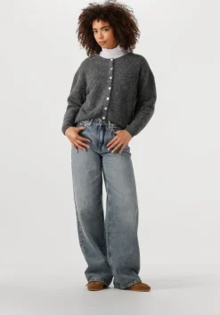 blauwe drykorn straight leg jeans medley