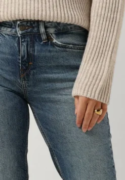 blauwe drykorn straight leg jeans soap