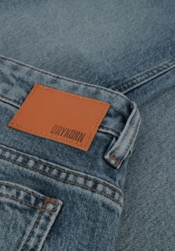 blauwe drykorn straight leg jeans soap