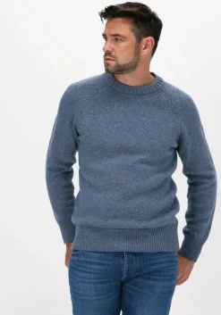 blauwe drykorn trui aaron 423040