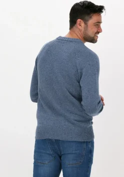 blauwe drykorn trui aaron 423040