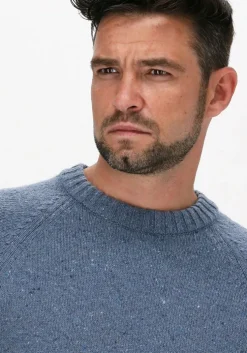 blauwe drykorn trui aaron 423040