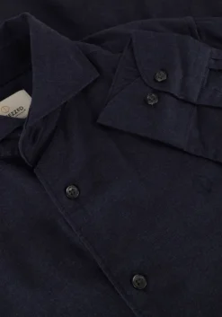 blauwe dstrezzed casual overhemd olav shirt
