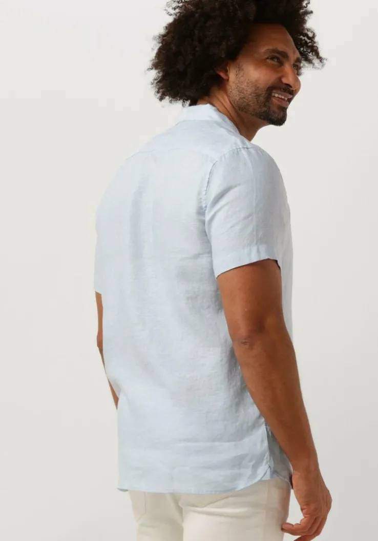 blauwe dstrezzed casual overhemd ds_colter resort shirt