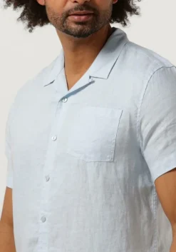 blauwe dstrezzed casual overhemd ds_colter resort shirt