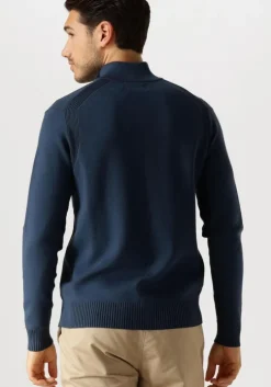 blauwe dstrezzed trui fell skipper