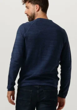 blauwe dstrezzed trui roar crew