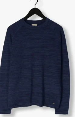 blauwe dstrezzed trui roar crew