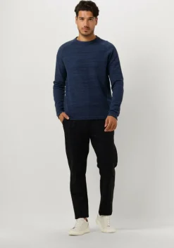 blauwe dstrezzed trui roar crew