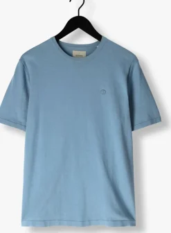 blauwe dstrezzed t-shirt zeke tee