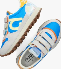 blauwe duuo lage sneakers calma kid boys