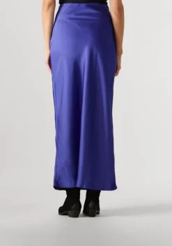 blauwe edited maxirok silva skirt