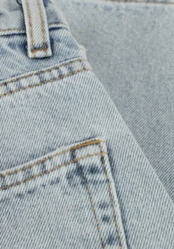 blauwe edited shorts addison denim shorts