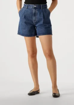 blauwe edited shorts lilyan shorts