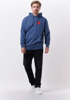 blauwe edwin sweater japanese sun hoodie sweat heavy felpa