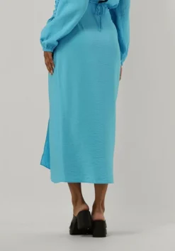 blauwe envii midirok enmallorca skirt 6891