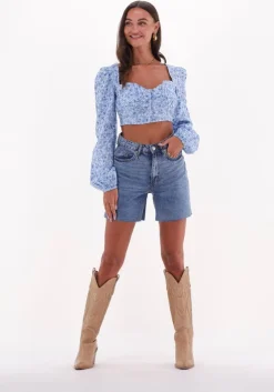 blauwe envii shorts enbiloba shorts 6863