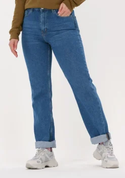 blauwe envii straight leg jeans enbree straight jeans 6863