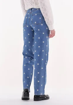 blauwe envii wide jeans enbree jeans emb 6863