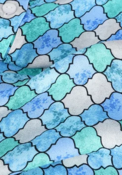 blauwe est'seven maxi jurk est’maxi dress