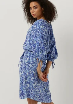 blauwe fabienne chapot mini jurk clipper dress 101