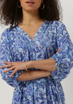 blauwe fabienne chapot mini jurk clipper dress 101