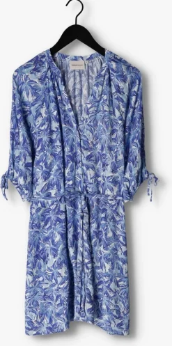 blauwe fabienne chapot mini jurk clipper dress 101