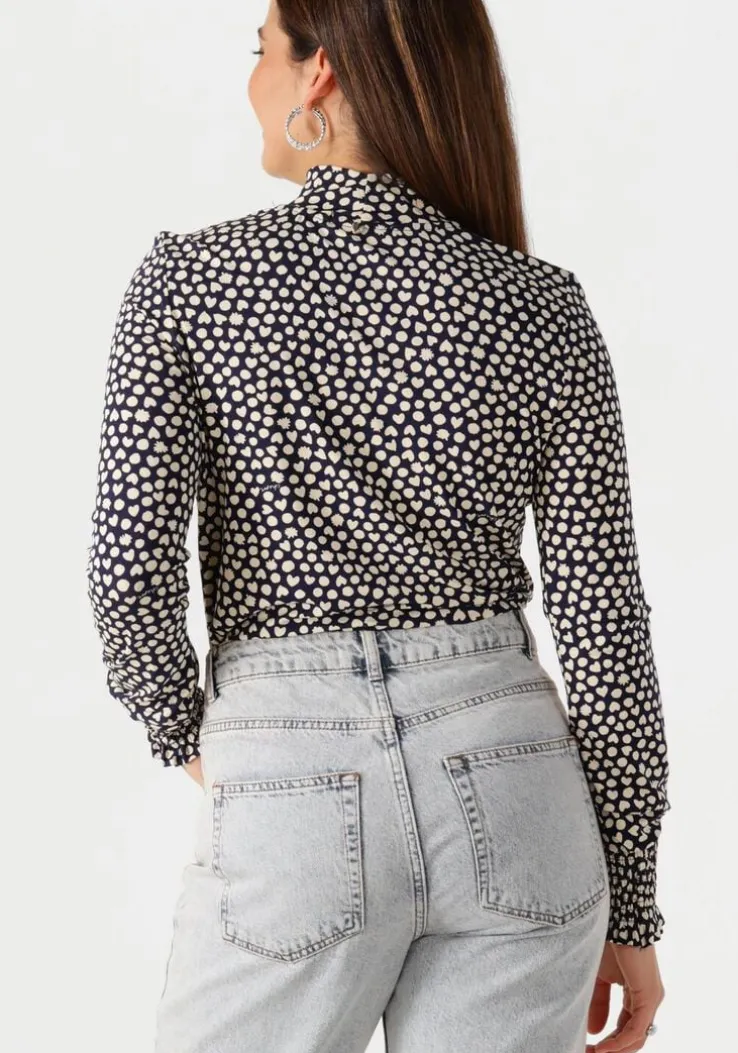 blauwe fabienne chapot t-shirt jada top