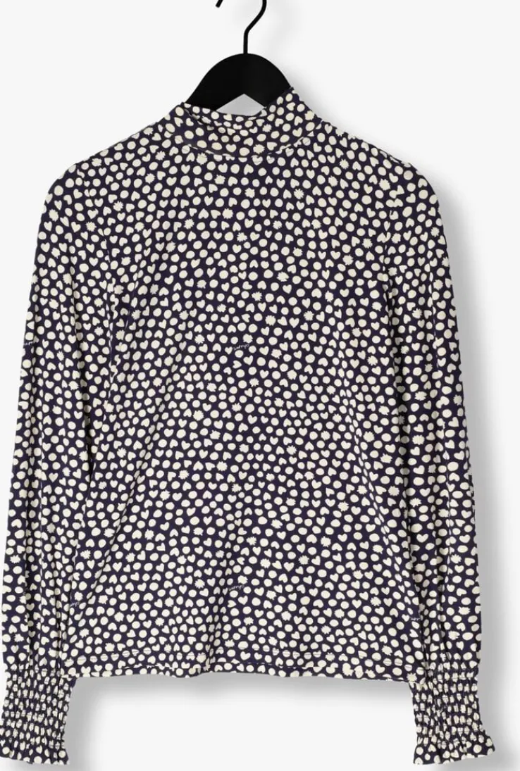 blauwe fabienne chapot t-shirt jada top