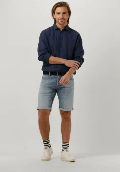 blauwe faguo riem belt