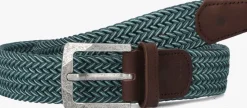 blauwe faguo riem square belt