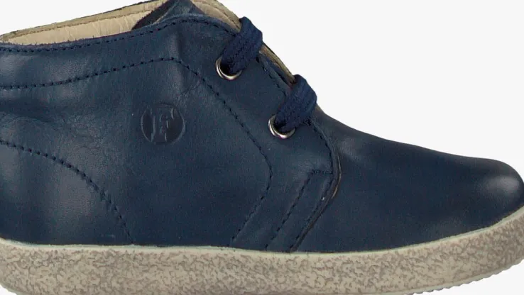 blauwe falcotto lage sneakers conte