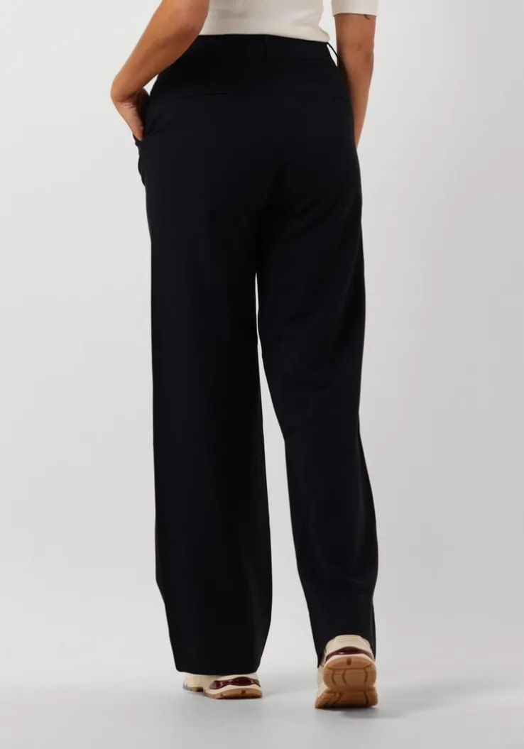 blauwe fiveunits wijde broek denafv 285