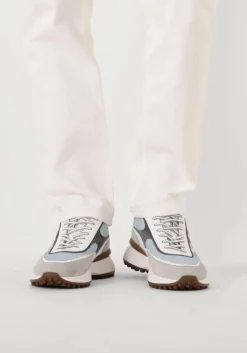 blauwe floris van bommel lage sneakers sfm-10207 noppi