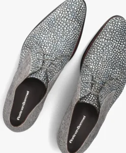 blauwe floris van bommel nette schoenen sfm-30361 de stapper