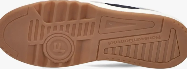 blauwe floris van bommel lage sneakers sfm-10143 de kupster