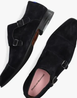 blauwe floris van bommel nette schoenen sfm-30015